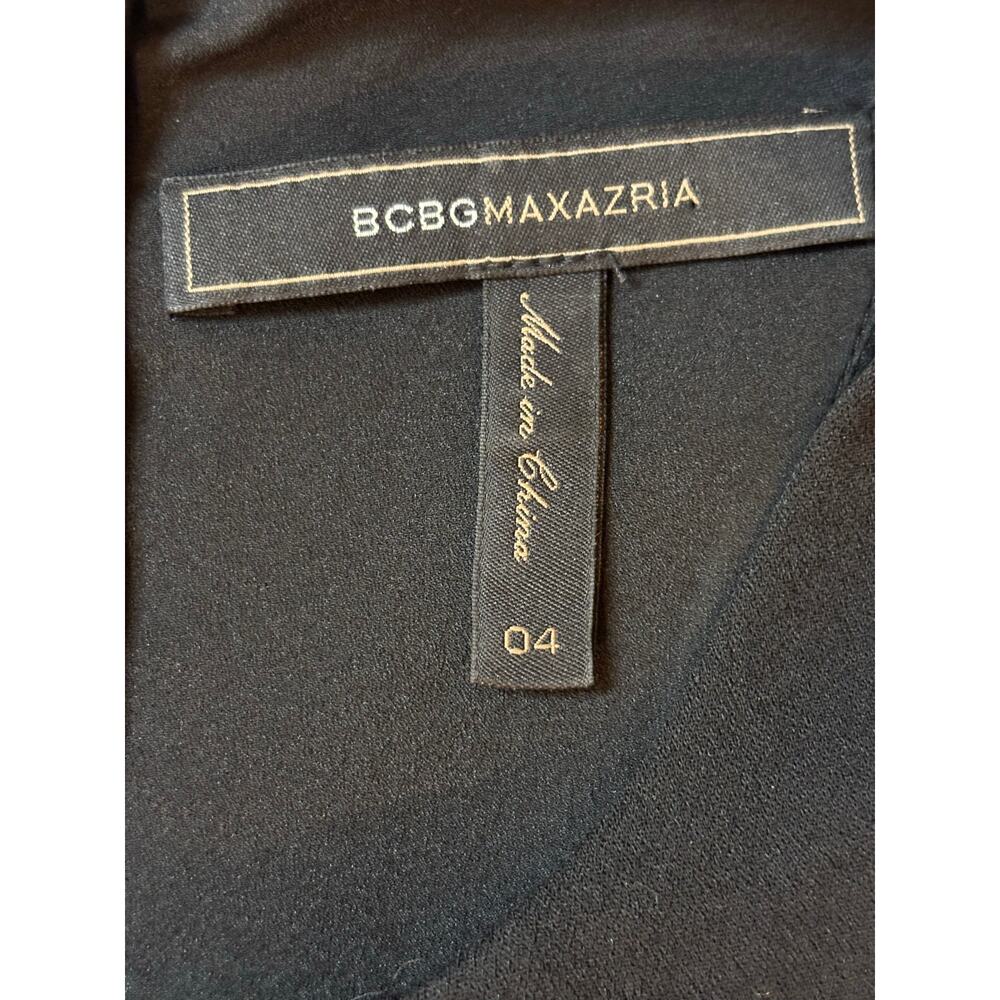 🔥 BCBGMAXAZRIA Johanna Colorblock Gown - Red Carpet Ready! Sz 6 - Picture 10 of 13